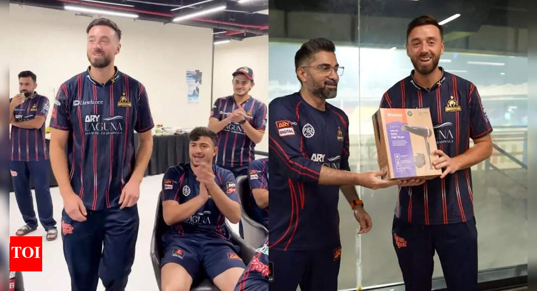 PSL: James Vince gets hair dryer as reward for century in Karachi Kings vs Multan Sultan; netizens can’t stop laughing | Cricket News