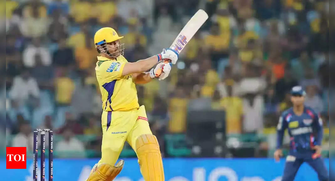 MS Dhoni breaks 11-year-old IPL record in style | Cricket News