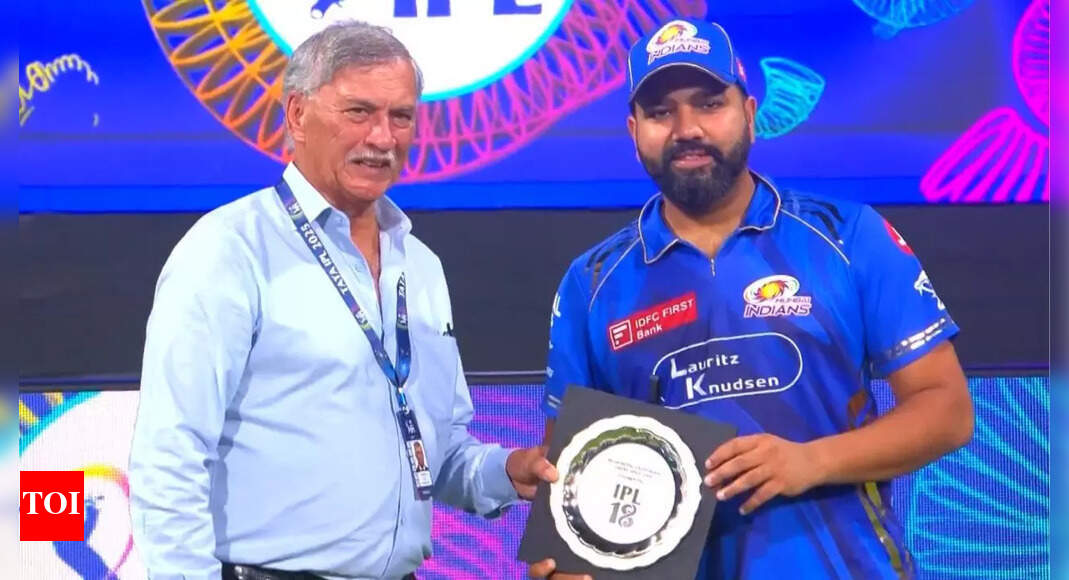 After Virat Kohli, Rohit Sharma honoured with special IPL recognition – Watch | Cricket News