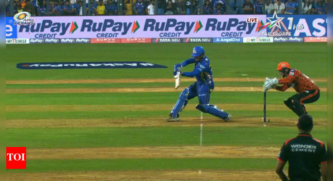 Varun Chakravarthy weighs in on controversial no-ball during MI vs SRH match | Cricket News