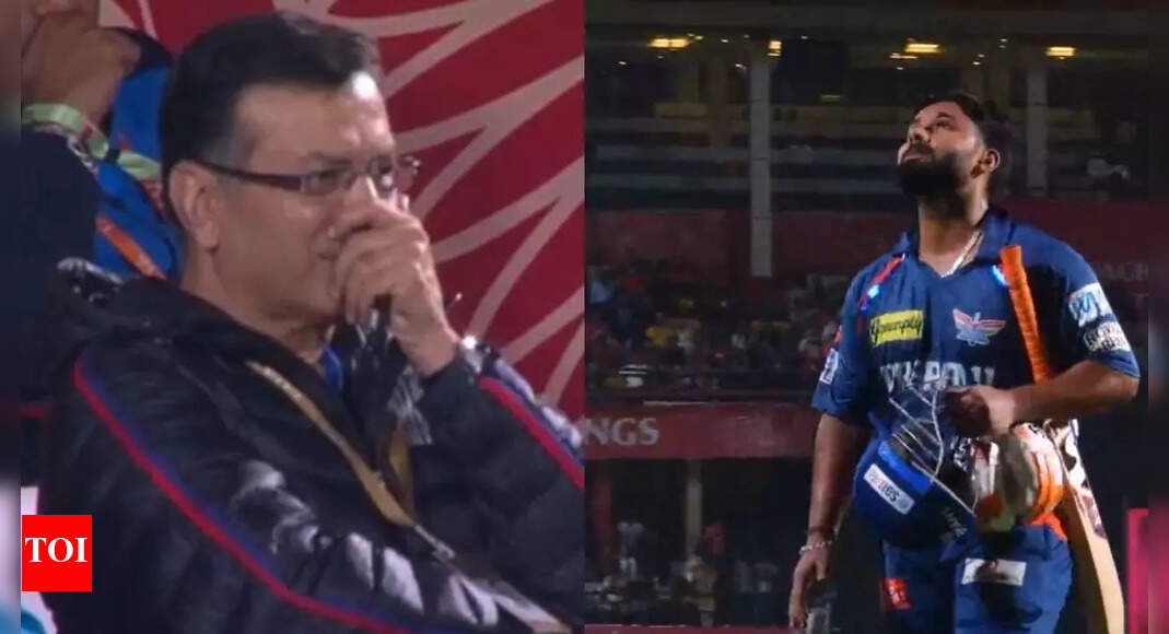 Rishabh Pant fails yet again, LSG owner Sanjiv Goenka can’t hide disappointment – Watch | Cricket News