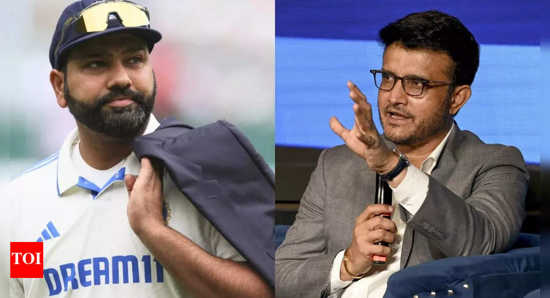 ‘Great player for India but … ‘: Sourav Ganguly makes honest admission on Rohit Sharma’s Test retirement