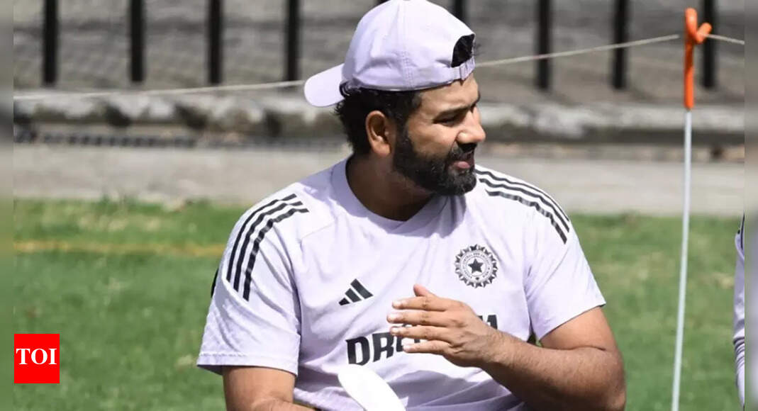 Rohit Sharma pretends to punch fan at Wankhede Stadium – WATCH