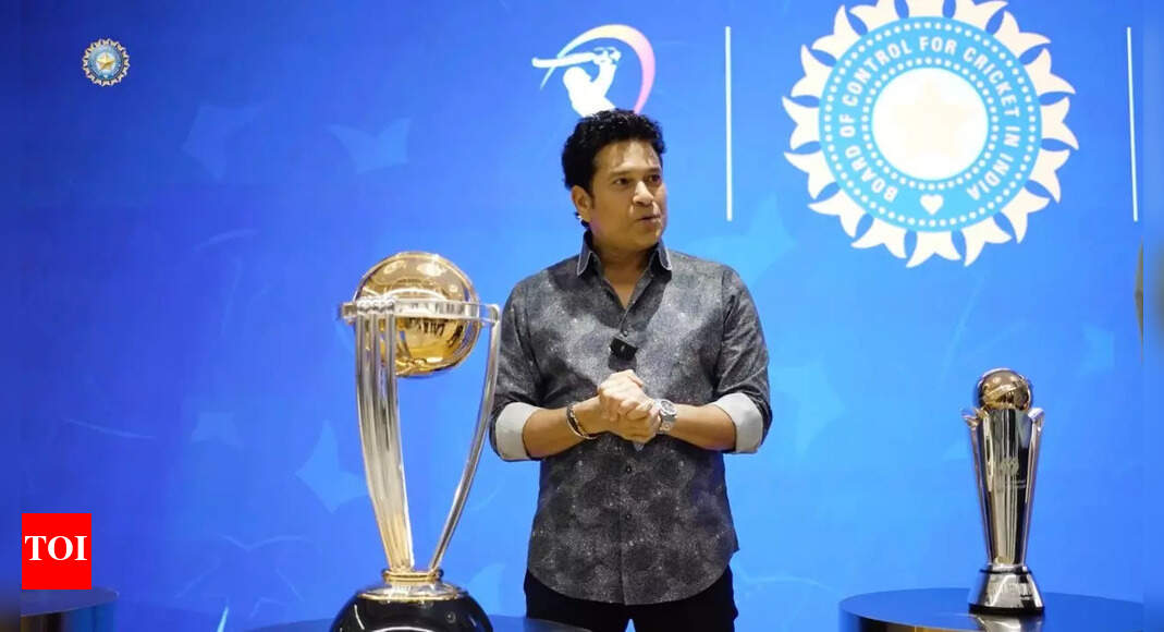 ‘Heart touching moment for me’: Sachin Tendulkar inaugurates ‘SRT 100’ at BCCI HQ – watch video