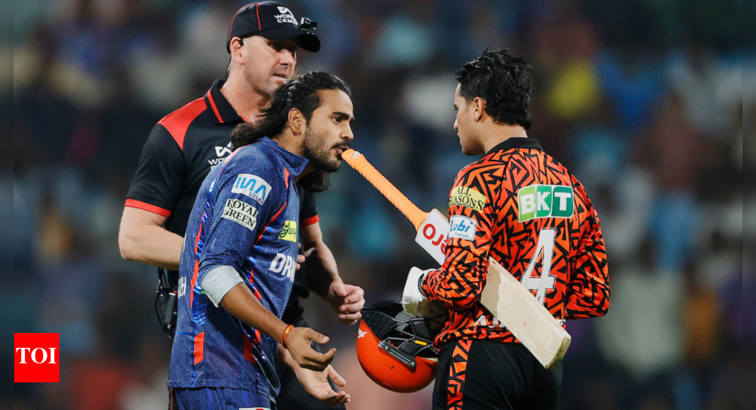Drama at Lucknow! Digvesh Rathi, Abhishek Sharma clash in heated on-field spat – Watch | Cricket News