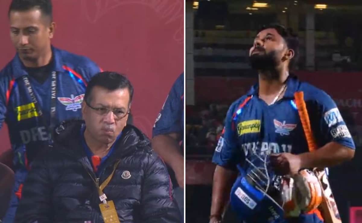 Sanjiv Goenka’s Reaction To Yet Another Rishabh Pant Flop Show Breaks Internet