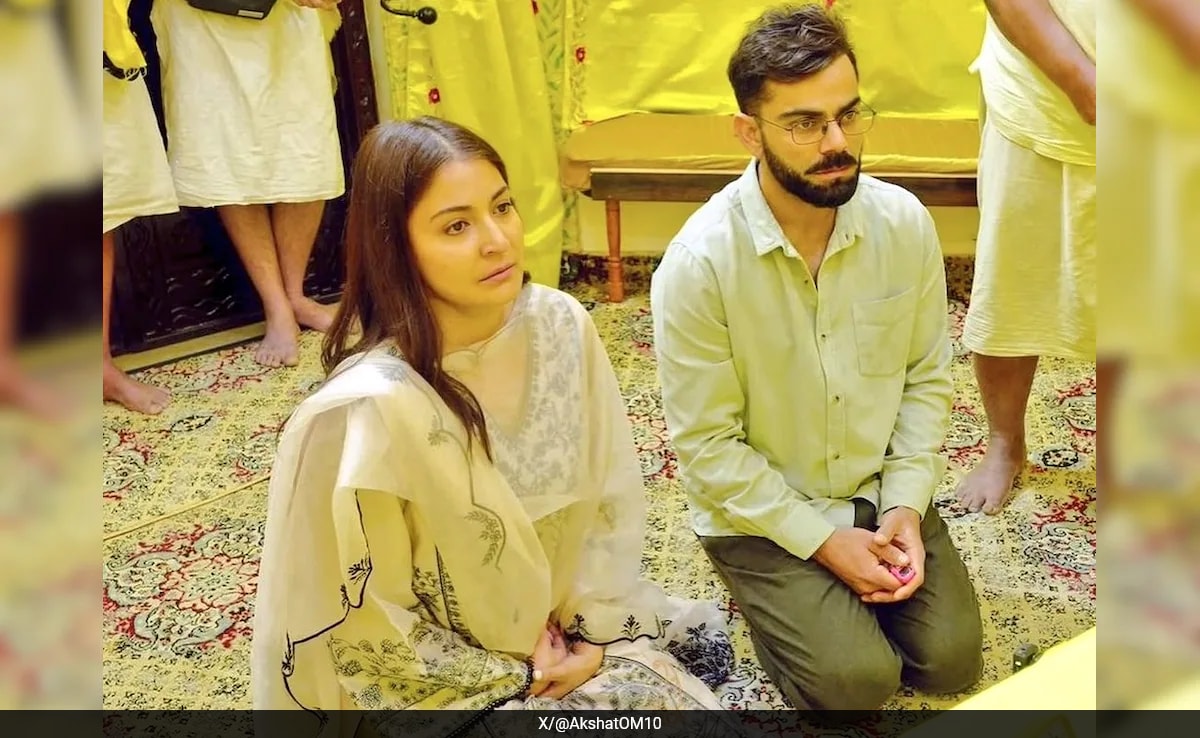 With Anushka Sharma Beside Him, Virat Kohli’s First Act After Test Retirement Is A Spiritual One